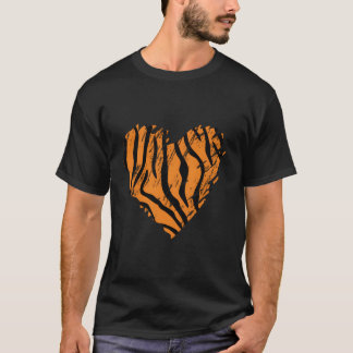 He Tiger Print T Shirt