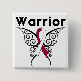 Head and Nacke Cancer Warrior Tribal Butterfly Knapp
