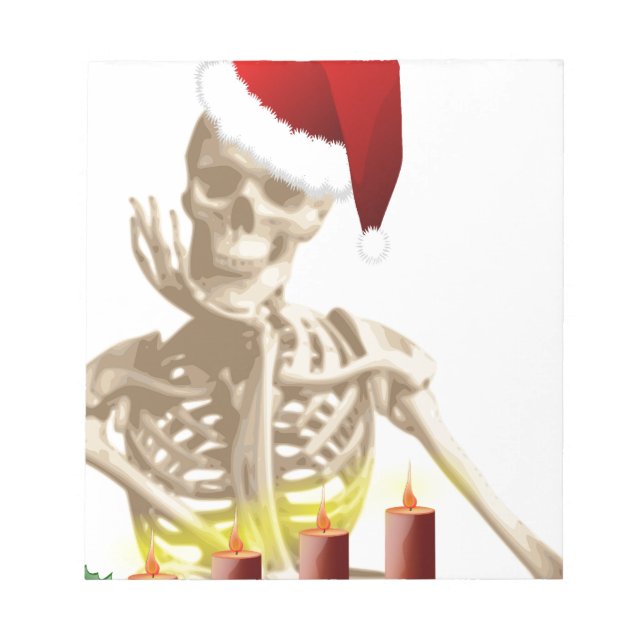 head christmas anteckningsblock (Framsida)