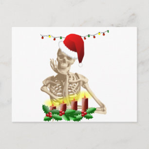 head christmas helg vykort
