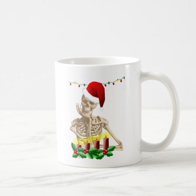 head christmas kaffemugg (Höger)