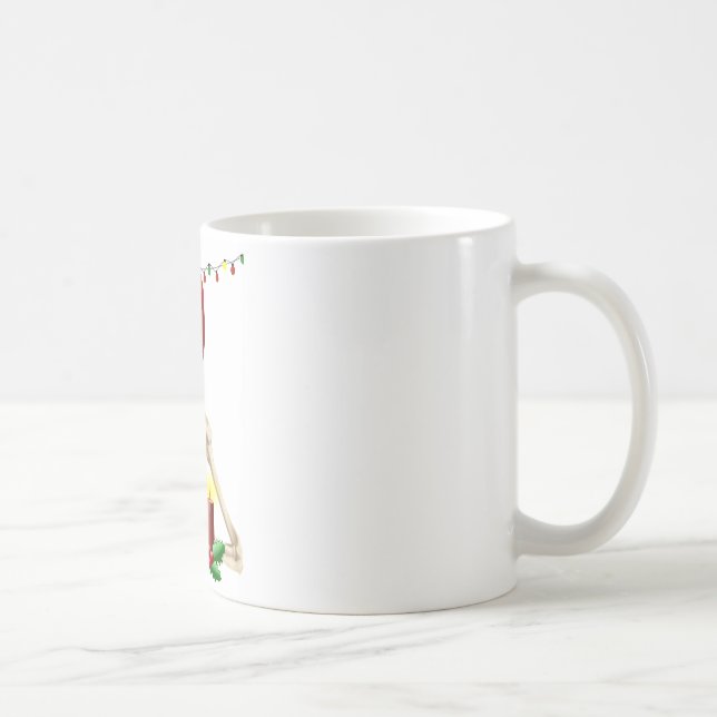 head christmas kaffemugg (Höger)