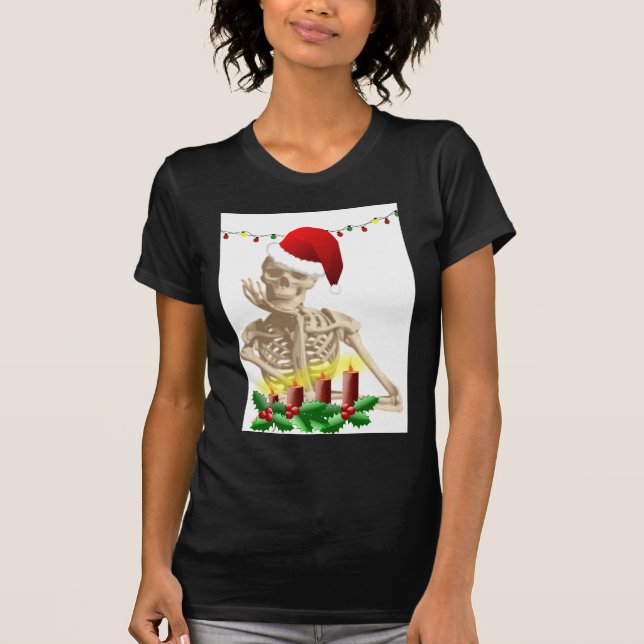 head christmas t shirt (Framsida)