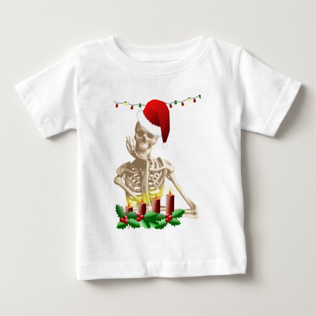 head christmas t shirt (Framsida)
