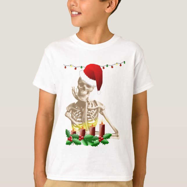 head christmas tee shirt (Framsida)