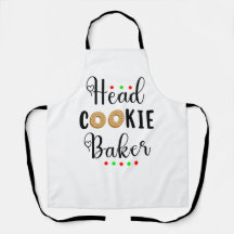 Head Cookie Baker-julklapp