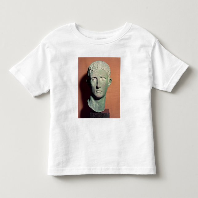 Head från en full längdstaty av kejsaren tee shirt (Framsida)
