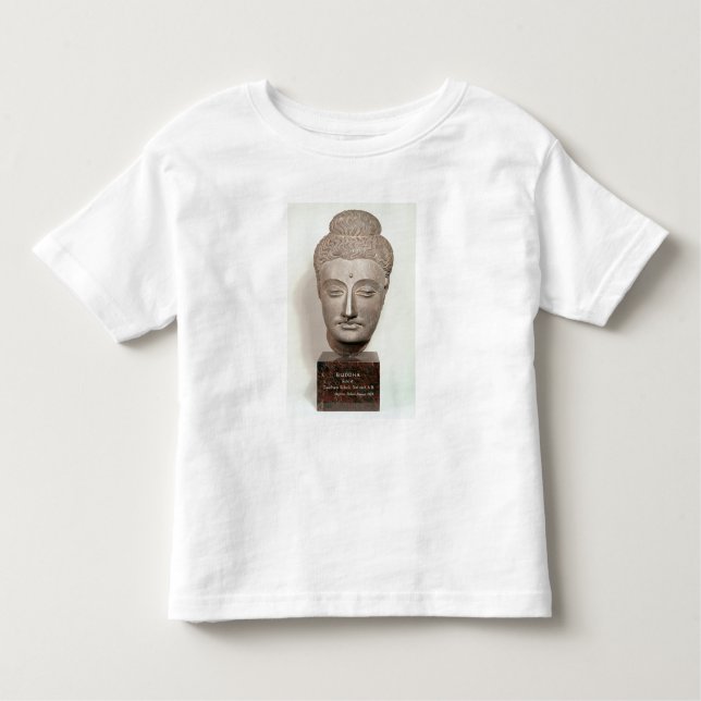 Head från en staty av Buddhaen, från T-shirt (Framsida)