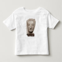 Head från en staty av Buddhaen, från