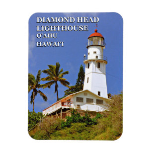 Head fyr för diamant, Hawai'i Flexi magnet