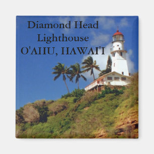 Head fyr för diamant, O'ahu, Hawai'i magnet