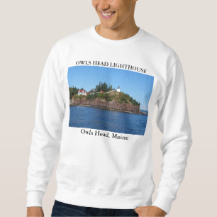 Head fyr för ugglor, Maine Lång Ärmad Tröja