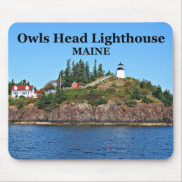 Head fyr för ugglor, Maine Mousepad Musmatta