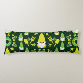 Head Garden Gnome Gardener Kroppskudde