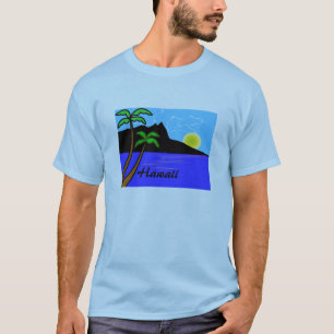 Head hawaiansk T-tröja för diamant T Shirt