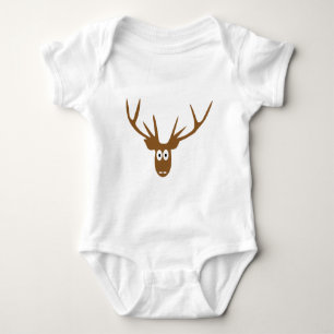 head horn på kronhjort för hjort t-shirt