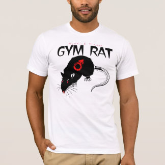 Head idrottshallråtta för muskel t-shirt