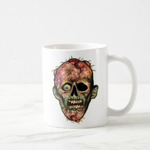 Head kaffemugg för Zombie