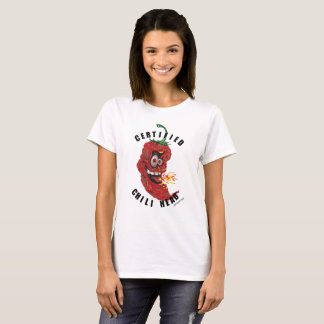 Head kvinna för Chili grundläggande T-tröja Tee Shirt