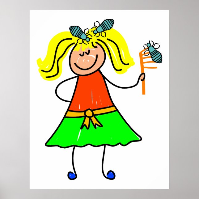 Head Lice Kid Poster (Framsidan)