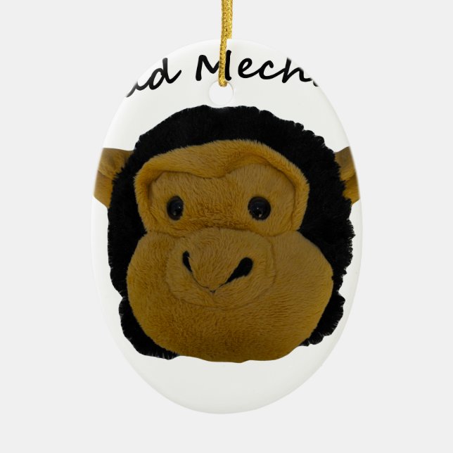 Head Mehanic Julgransprydnad Keramik (Framsidan)