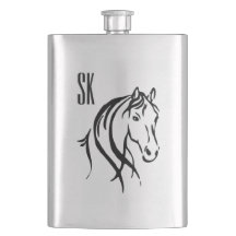 Head Monogram för häst