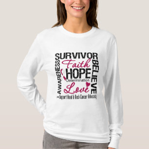 Head Motto för nackecanceröverlevandear Tee
