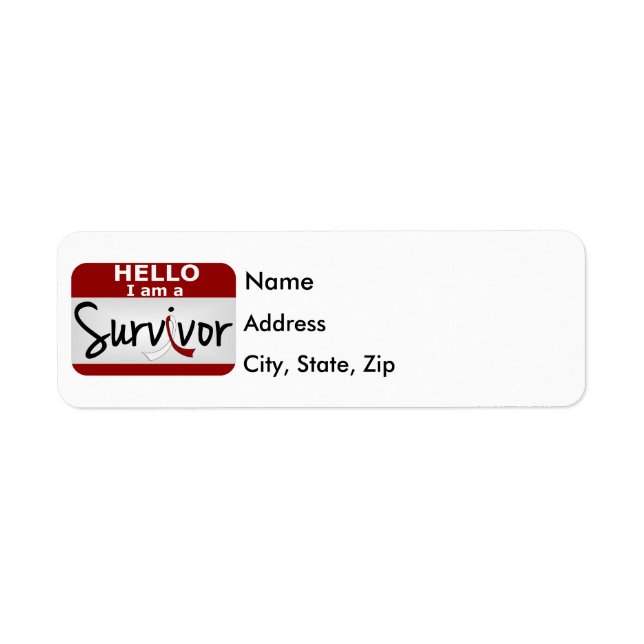 Head Nacke Cancer Survivor 24.png Returadress Etikett (Framsidan)
