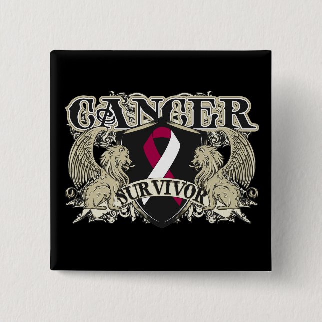 Head Nacke Cancer Survivor Manar Heraldry Knapp (Framsida)