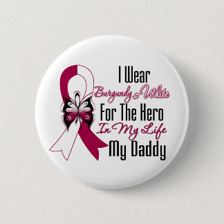 Head och Nacke Cancer Hero Min pappa Knapp