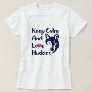 Head Siberian husky Vintage T Shirt