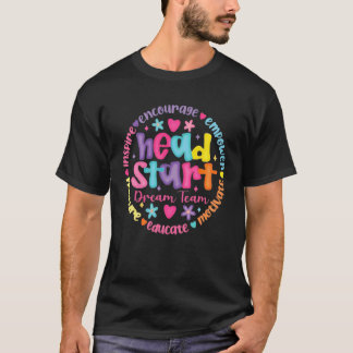 Head Start Dröm Team Squad Lärare Headstart Tillba T Shirt