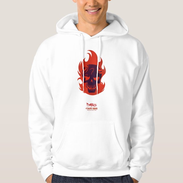 Head symbol för självmordSquad | Diablo Sweatshirt (Framsida)
