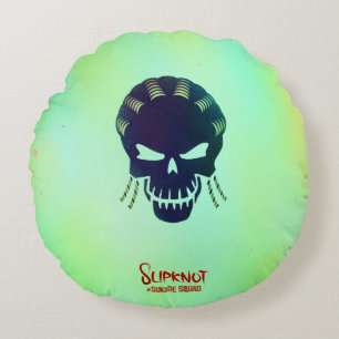 Head symbol för självmordSquad Slipknot Rund Kudde
