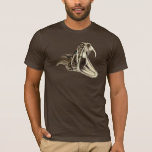 Head T-tröja för skallerorm T Shirt