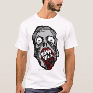 Head T-tröja för Zombie Tee