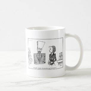 Head tecknadmugg för sinka kaffemugg