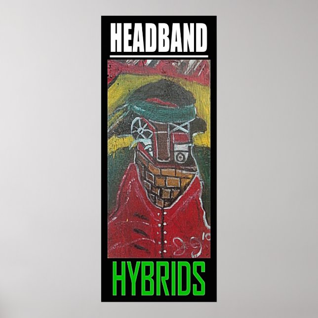HEADBAND HYBRIDS POSTER (Framsidan)