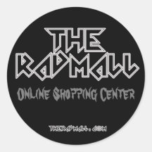 "Headbanger" 3i Stickers i Rad Mall