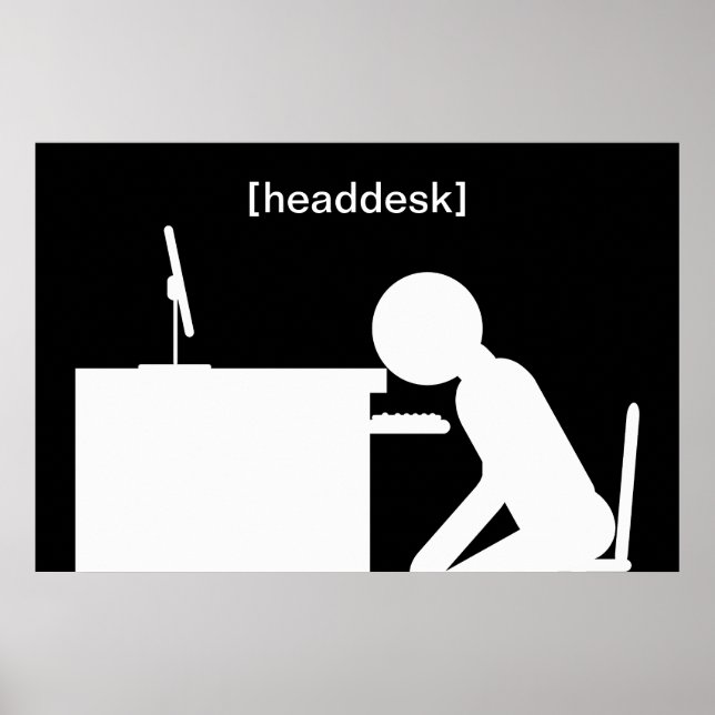 headdesk poster (Framsidan)