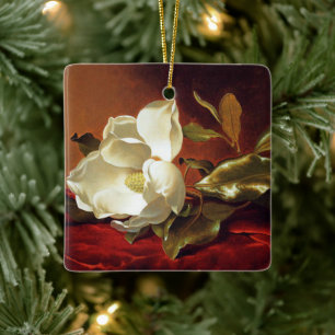 Heade - A Magnolia på Red Velvet Julgransprydnad Keramik