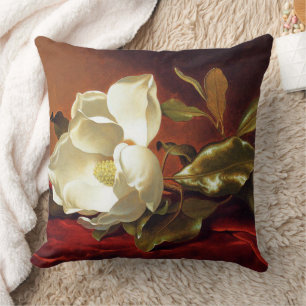 Heade - A Magnolia på Red Velvet Kudde