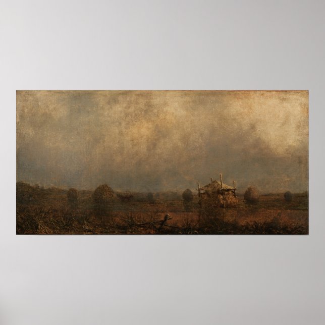 Heade - Hög tidvatten på marscherna Poster (Framsidan)