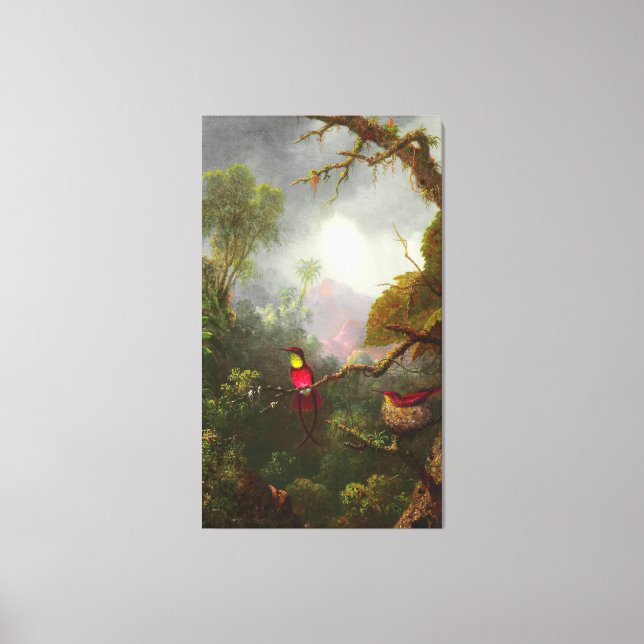 HEADE - Hummingbird, Brasiliens liggande Canvastryck (Framsida)