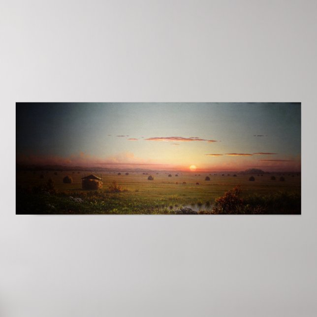 Heade - Ipswich Marshes 1867 Poster (Framsidan)