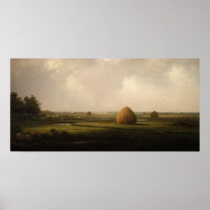 Heade - Vy över Marshfield Poster