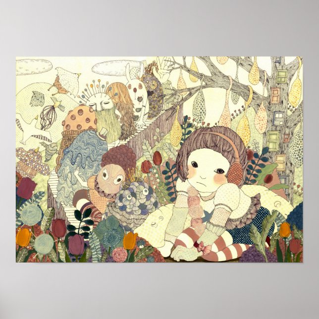 Headfone Dreamy Poster för SAVING JAPAN! (Framsidan)