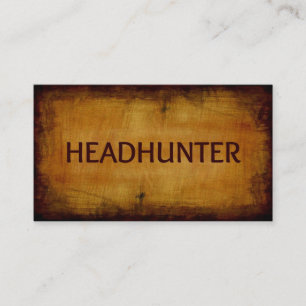 Headhunter Affärskort Visitkort