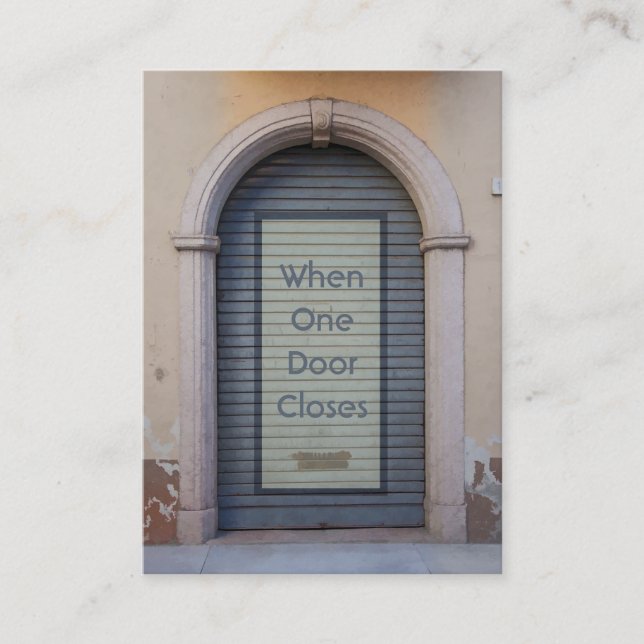 Headhunter unik anställningplaceringsbyrå visitkort (Framsida)