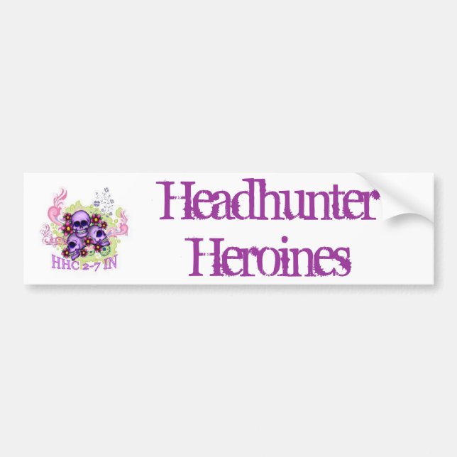 HeadhunterHeroines Bildekal (Framsidan)